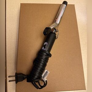 Black and Silver Curling Iron